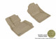 2011-2017 BMW X3 F25 Floor Mats Liners Front Row Classic Tan