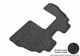2007-2013 BMW X5 Floor Mats Liners 3rd Rear Row Classic Black