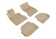 2011-2014 BMW 5 Series Sedan Floor Mats Liners Front and Rear Row Kagu Tan sDrive
