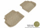 2011-2014 BMW 5 Series Sedan Floor Mats Liners Rear Row Classic Tan