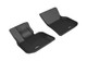 2018-2022 BMW X3 Floor Mats Liners Front Row Kagu Black