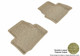 2013-2019 Cadillac ATS Floor Mats Liners Rear Row Classic Tan