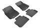 2009-2013 Cadillac CTS Sedan/Wagon Floor Mats Liners Front and Rear Row Kagu Black