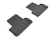 2014-2016 Cadillac ELR Floor Mats Liners Rear Row Kagu Black