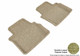 2014-2019 Cadillac CTS Floor Mats Liners Rear Row Classic Tan
