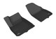 2017-2022 Cadillac XT5 Floor Mats Liners Front Row Kagu Black