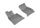 2016-2020 Cadillac CT6 Floor Mats Liners Front Row Kagu Gray