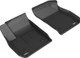 2019-2021 Cadillac XT4 Floor Mats Liners Front Row Kagu Black