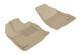 2010-2017 GMC Terrain Floor Mats Liners Front Row Kagu Tan