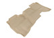 2014-2018 GMC Sierra 1500 Double Cab Floor Mats Liners Rear Row Kagu Tan