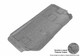 2007-2014 Chevrolet Suburban Floor Mats Liners 3rd Rear Row Classic Gray 8 Seat