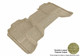 2007-2013 GMC Sierra 1500 Extended Cab Floor Mats Liners Rear Row Classic Tan