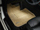 2007-2013 GMC Sierra 1500 Regular Cab Floor Mats Liners Front Row Classic Tan w/ Bench Seat