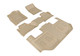 2015-2020 Chevrolet Suburban Floor Mats Liners Front and Rear Row Kagu Tan w/ Bucket 2nd row