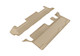 2015-2020 Chevrolet Tahoe Floor Mats Liners 3rd Rear Row Kagu Tan w/ Bench 2nd row