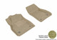 2013-2015 Chevrolet Malibu Floor Mats Liners Front Row Classic Tan