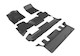 2015-2020 Chevrolet Tahoe Floor Mats Liners Front and Rear Row Kagu Black 7 Seat