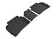 2016-2022 Chevrolet Malibu Floor Mats Liners Rear Row Kagu Black
