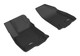 2016-2019 Chevrolet Volt Floor Mats Liners Front Row Kagu Black