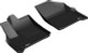 2018-2022 Chevrolet Traverse Floor Mats Liners Front Row Kagu Black