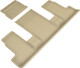2018-2022 Chevrolet Traverse Floor Mats Liners 3rd Rear Row Kagu Tan 7 Seat