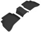 2021-2022 Chevrolet Trailblazer AWD Floor Mats Liners Front Row Kagu Black
