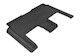 2008-2020 Dodge Grand Caravan Floor Mats Liners Rear Row Kagu Black w/ stow&Go bucket 2nd row 7 Seat