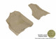 2010-2012 Dodge Ram 3500 Mega Cab Floor Mats Liners Front Row Classic Tan