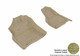 2019-2021 Dodge Ram 1500 Quad Cab Classic Floor Mats Liners Front Row Classic Tan