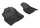 2019-2022 Dodge Ram 1500 Crew Cab Classic Floor Mats Liners Front Row Kagu Black