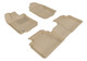 2006-2012 Ford Fusion Floor Mats Liners Front and Rear Row Kagu Tan