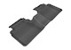 2006-2012 Ford Fusion Floor Mats Liners Rear Row Kagu Black