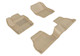 2012-2018 Ford Focus Floor Mats Liners Front and Rear Row Kagu Tan