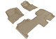 2009-2010 Ford F-150 Super Cab Floor Mats Liners Front and Rear Row Kagu Tan JP-A46725QC