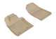 2011-2019 Ford Fiesta Floor Mats Liners Front Row Kagu Tan