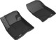 2020-2021 Ford Escape Floor Mats Liners Front Row Kagu Black