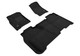 2015-2019 GMC Sierra 3500 Crew Cab Floor Mats Liners Front and Rear Row Elegant Black