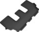 2021-2022 Genesis GV80 Floor Mats Liners 3rd Rear Row Kagu Black
