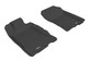 2010-2014 Honda Insight Floor Mats Liners Front Row Kagu Black