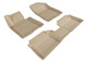 2013-2017 Hyundai Elantra GT Floor Mats Liners Front and Rear Row Kagu Tan