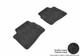 2007-2010 Hyundai Elantra Sedan Floor Mats Liners Rear Row Classic Black