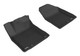 2017-2021 Kia Niro Floor Mats Liners Front Row Kagu Black