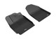 2019-2021 Hyundai Veloster Floor Mats Liners Front Row Kagu Black