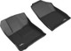 2020-2022 Hyundai Venue Floor Mats Liners Front Row Kagu Black