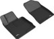 2020-2022 Hyundai Sonata Floor Mats Liners Front Row Kagu Black