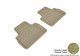 2014-2017 Infiniti QX70 Floor Mats Liners Rear Row Classic Tan