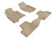 2014-2015 Infiniti QX50 Floor Mats Liners Front and Rear Row Kagu Tan