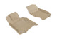 2007-2013 Infiniti G37 Sedan Floor Mats Liners Front Row Kagu Tan