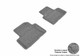 2007-2013 Infiniti G37 Sedan Floor Mats Liners Rear Row Classic Gray