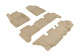 2011-2013 Infiniti QX56 Floor Mats Liners Front and Rear Row Kagu Tan